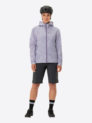 VAUDE Outdoor jacket in Purple