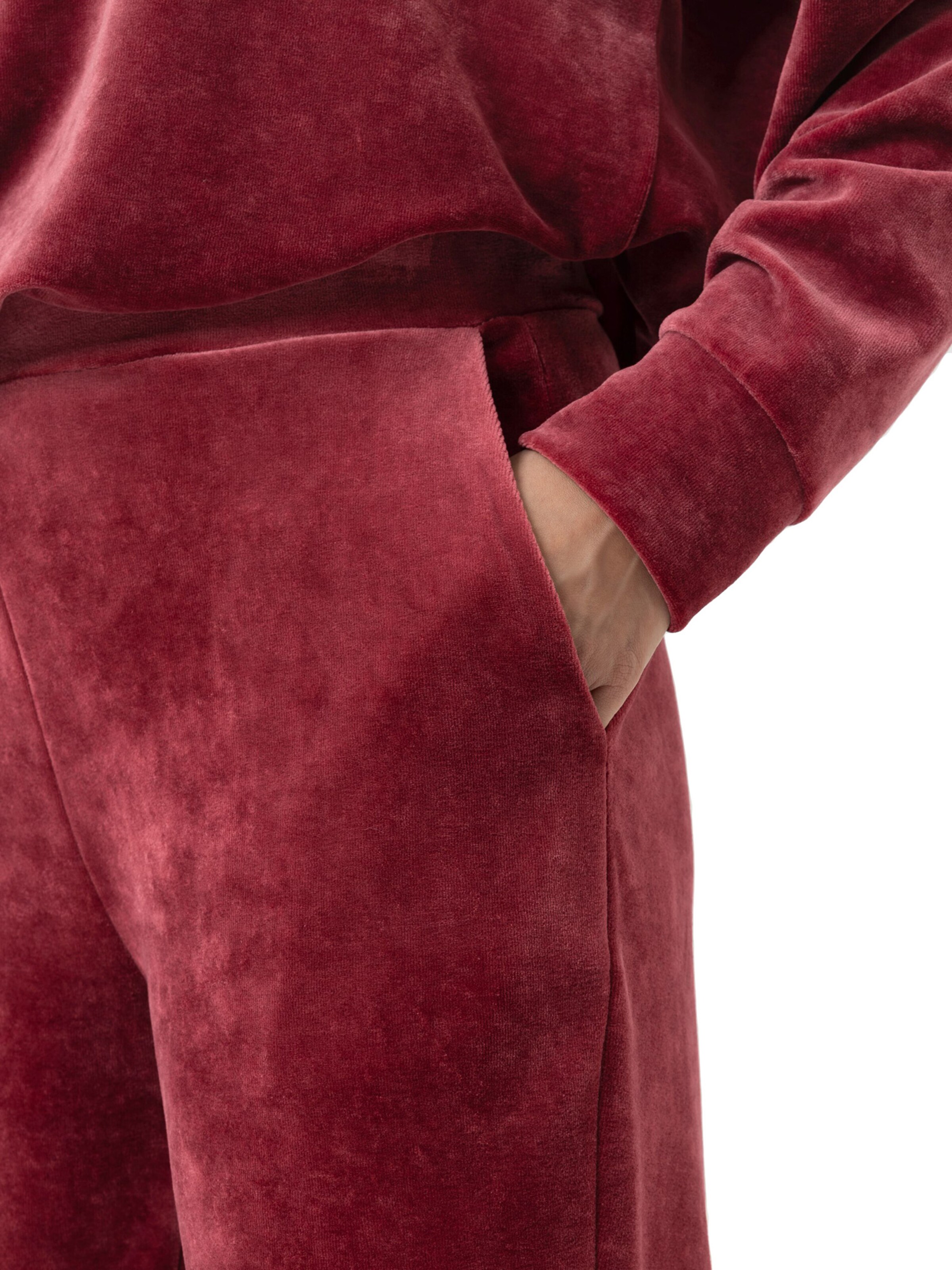 Coupe slim Pantalon Mey en rouge