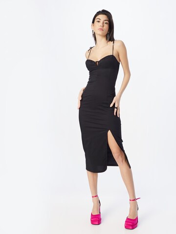 Robe de cocktail PATRIZIA PEPE en noir : devant