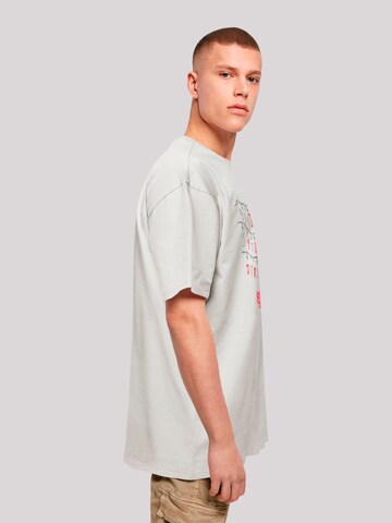 T-Shirt 'Stranger Things In Your Dreams Netflix TV Series' F4NT4STIC en gris