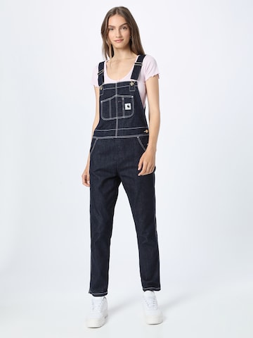 Carhartt WIP Regular Jumpsuit 'Bib' in Blauw: voorkant