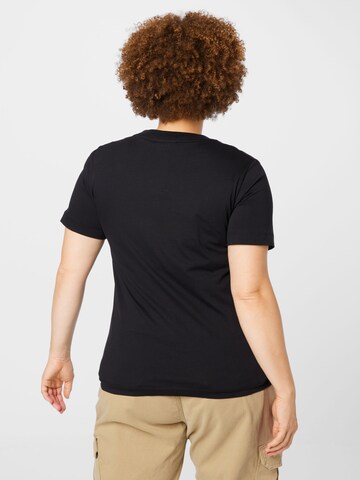 T-shirt Calvin Klein Curve en noir