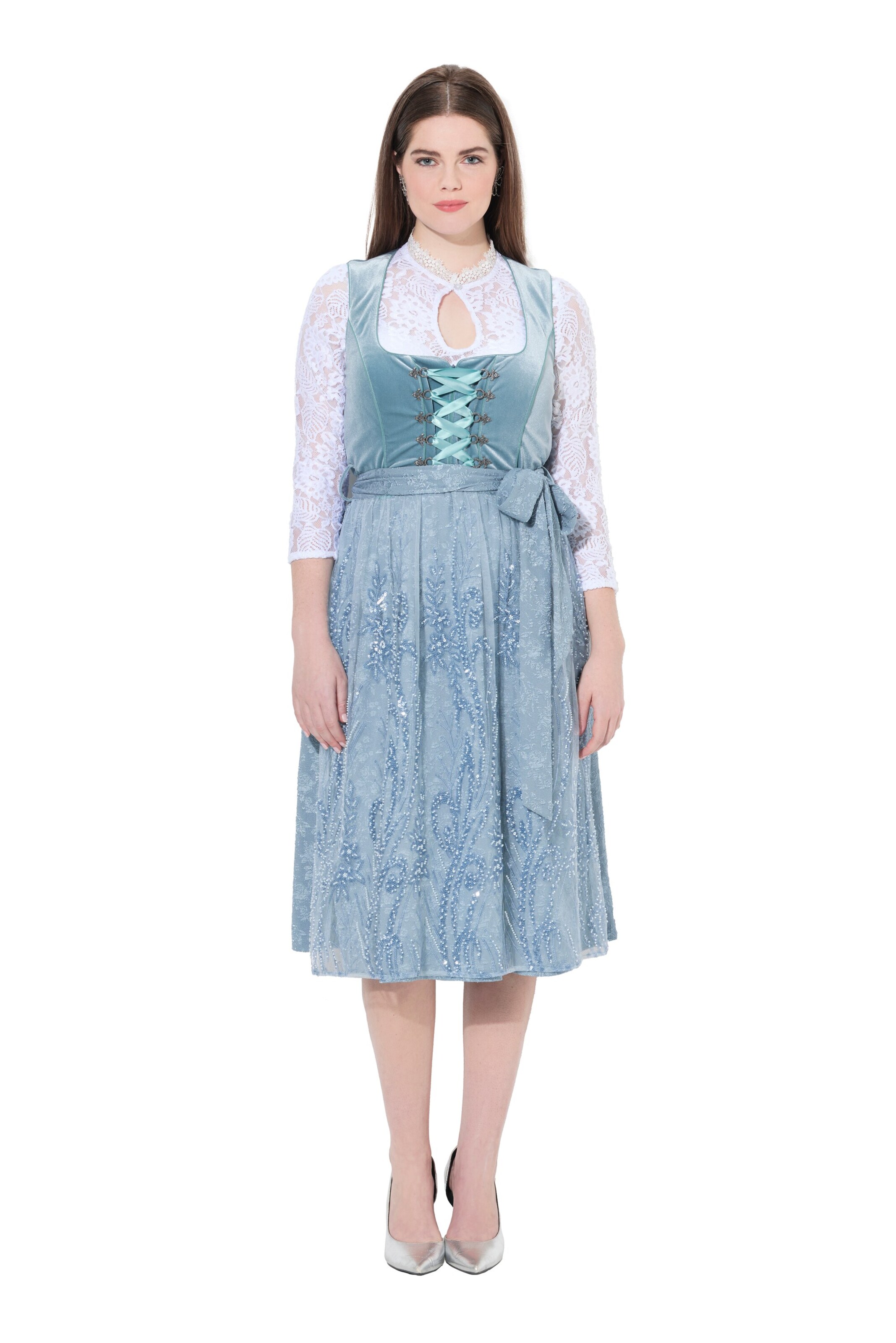 Ulla Popken Dress in Blue