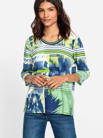 Olsen Shirt in Blauw: voorkant