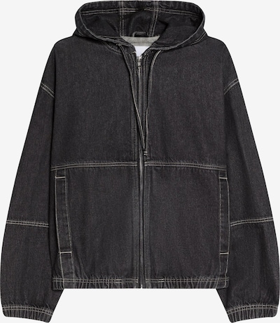 Bershka Välikausitakki värissä kameli / harmaa / musta, Tuotenäkymä