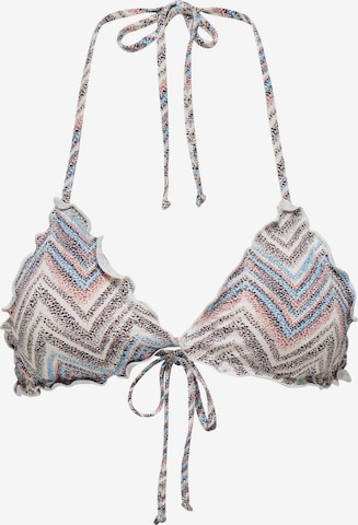 ONLY Triangle Bikini Top 'ANDREA' in Mixed colors: front