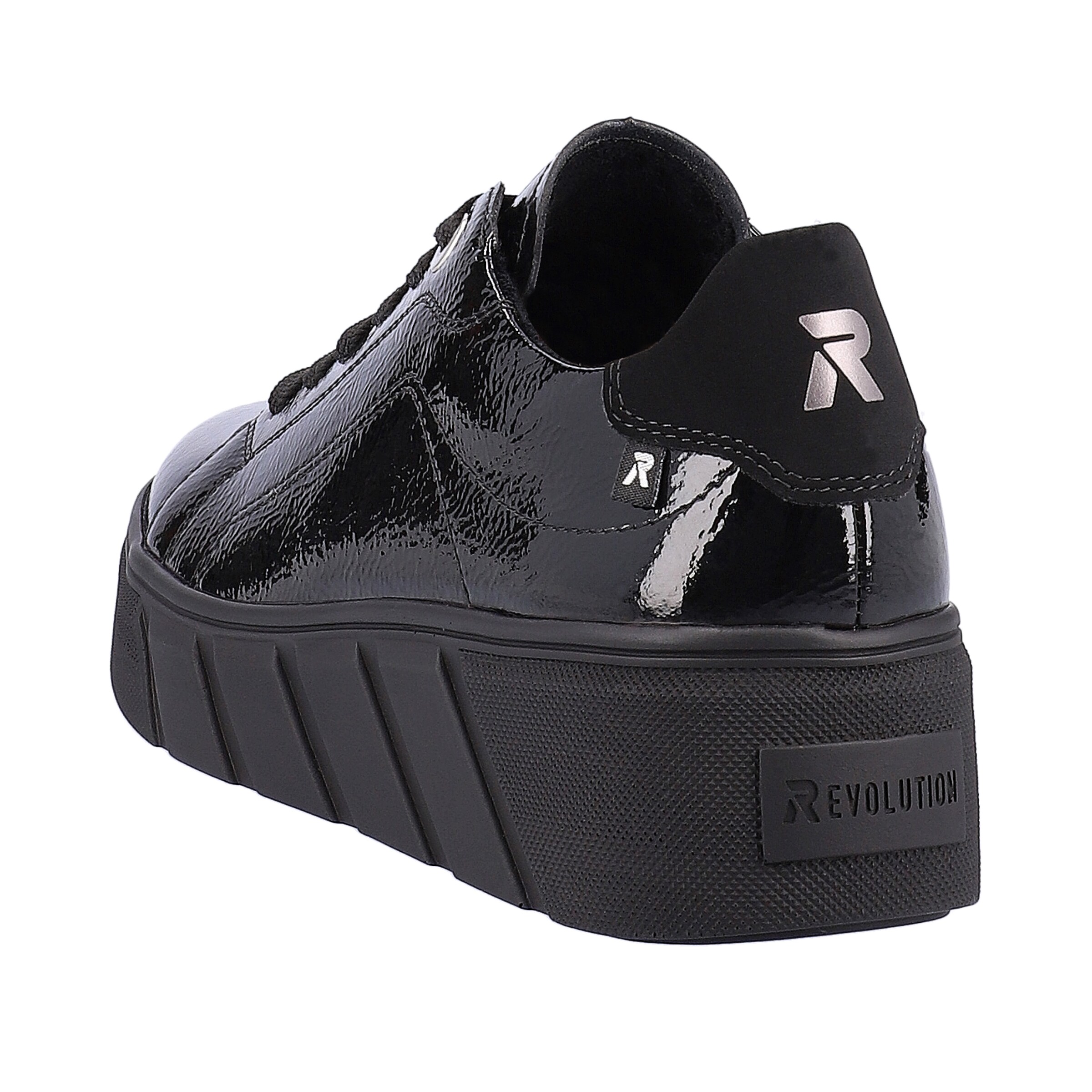 Rieker Sport Sneakers laag in Zwart