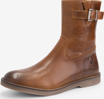 Boots 'Lannion' Travelin en marron : devant