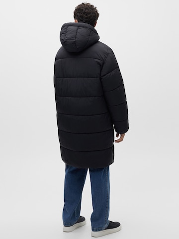 Pull&Bear Winter coat in Black