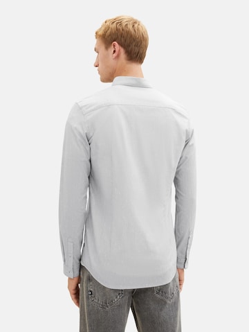 Coupe regular Chemise TOM TAILOR en gris