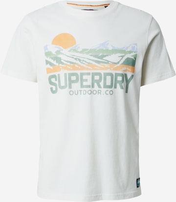 Superdry & Co Paita värissä valkoinen: etupuoli