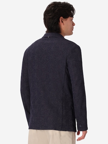 Distretto12 Regular fit Business-colbert 'Narciso' in Blauw