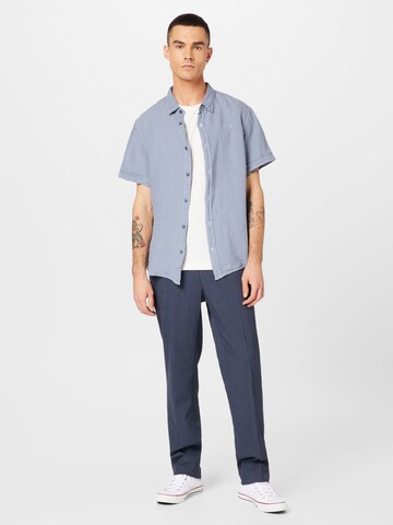 CAMP DAVID Regular Fit Hemd in Blau