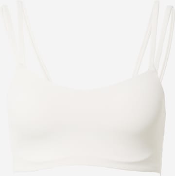 NIKE Sports bra 'ALATE TRACE' in Beige: front