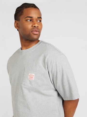 LEVI'S ® - Camisa 'SS Workwear Tee' em cinzento