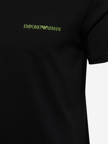 juoda Emporio Armani Marškinėliai