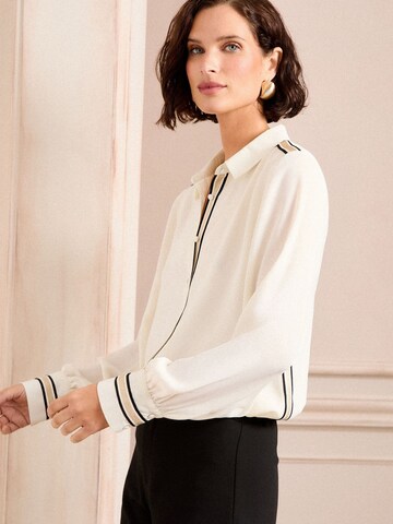 Camicia da donna di love & roses in bianco