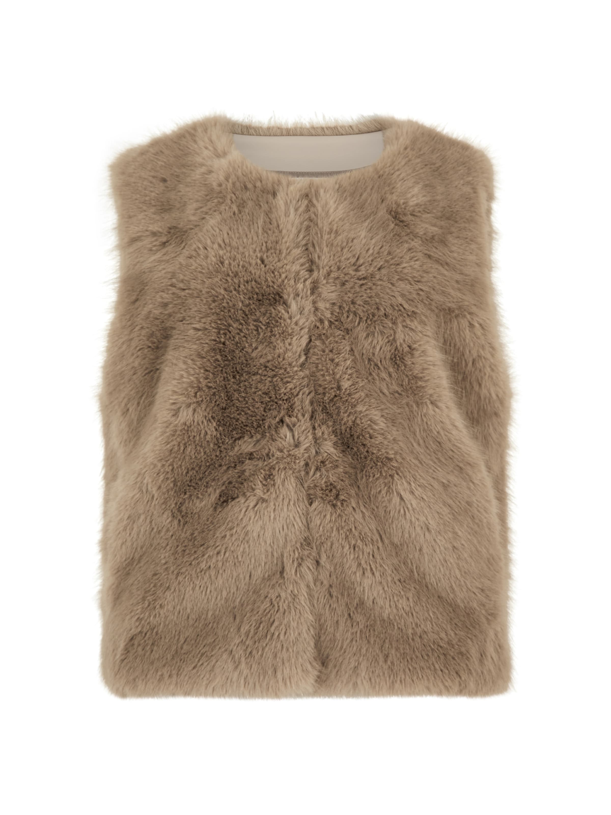 Apricot Weste in Braun: Vorderseite