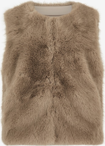 Gilet Apricot en marron : devant