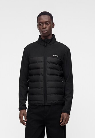 ELLESSE Between-Season Jacket 'Solzago' in Black: front
