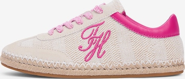 Baskets basses 'Heritage' TOMMY HILFIGER en beige : devant