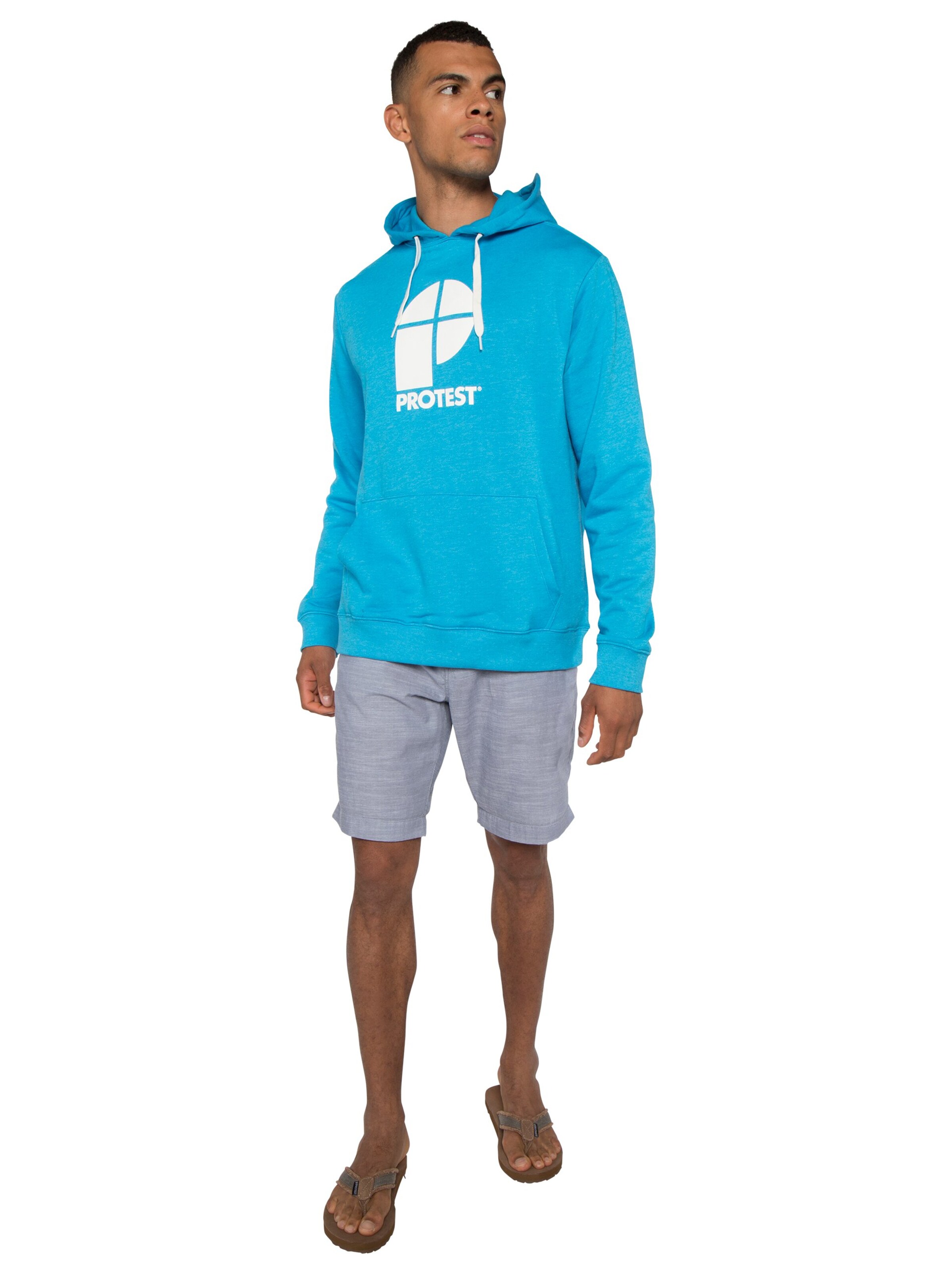 PROTEST Pullover 'CLASSIC LOGO HOODY'‌‌ in Blau