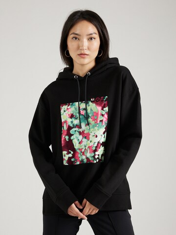 BOSS Sweatshirt 'Ehanna1' in Schwarz: Vorderseite