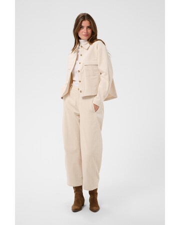 Cream Between-season jacket in Beige