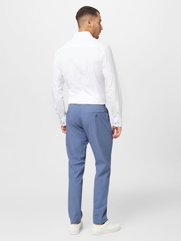 Coupe slim Costume 'LIAM' SELECTED HOMME en bleu