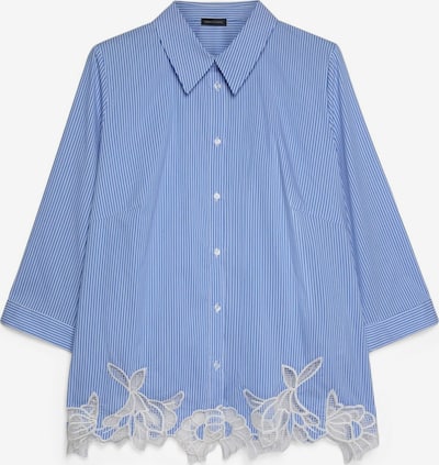 Fiorella Rubino Bluse in XL in blau, Produktansicht
