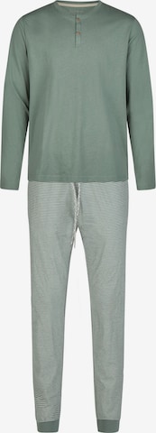 Pyjama long 'Henley' Phil & Co. Berlin en vert : devant