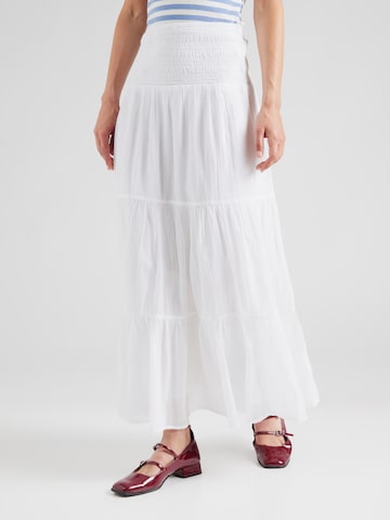 Gina Tricot - Saia em branco: frente
