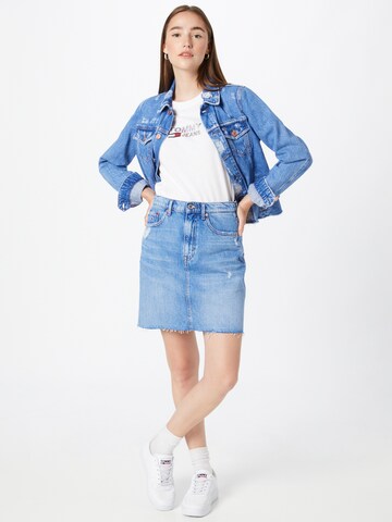 Tommy Jeans Rock in Blau