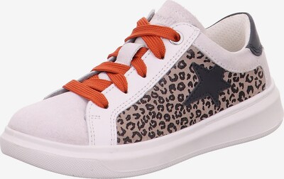 SUPERFIT Sneakers 'COSMO' in Brown / Orange / Off white, Item view
