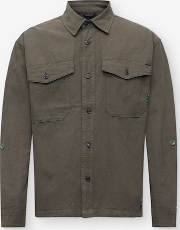 SCOTCH & SODA Přechodná bunda – zelená: přední strana