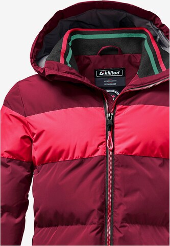 KILLTEC Outdoorjacka i lila