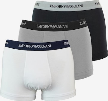 Boxer di Emporio Armani in grigio: frontale