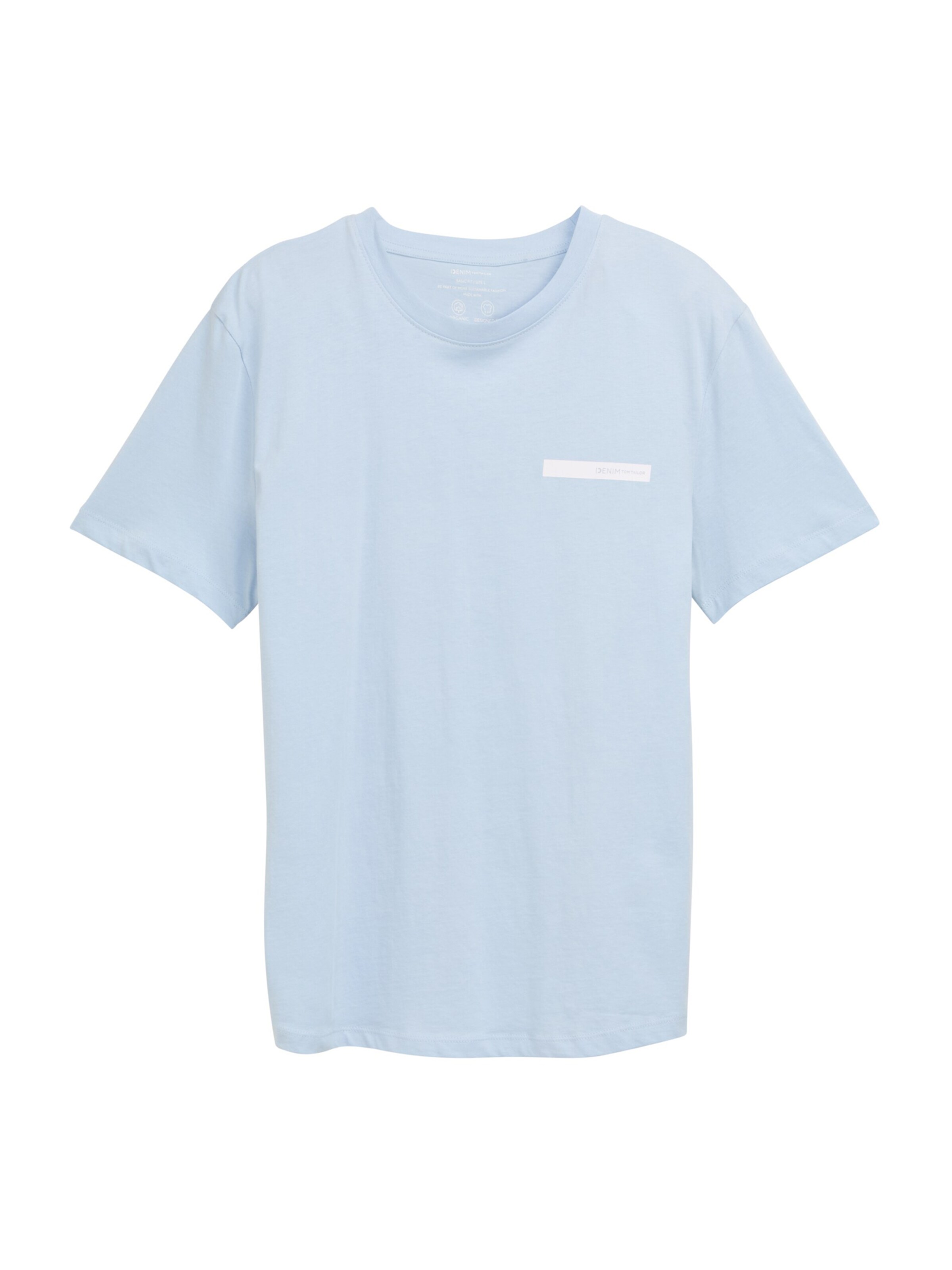 zils TOM TAILOR DENIM T-Krekls: no priekšpuses