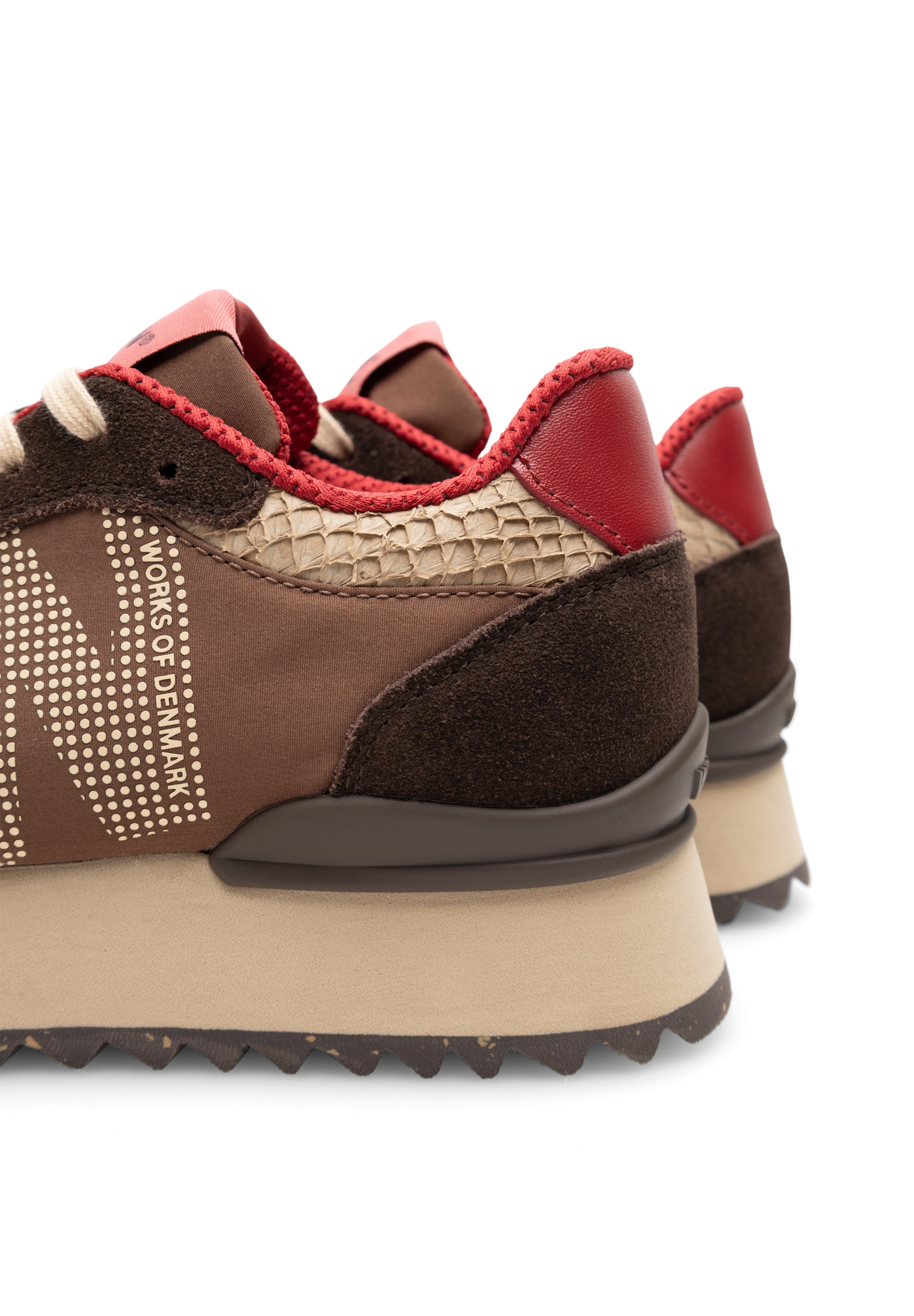 Baskets basses ' Ronja' WODEN en marron