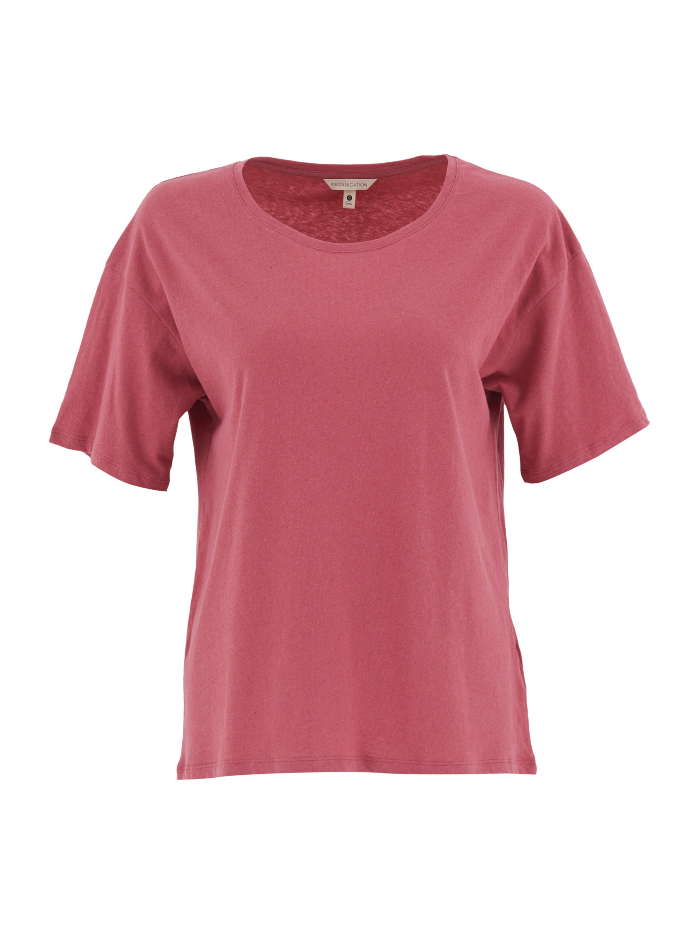 Organication Shirt in Red: front