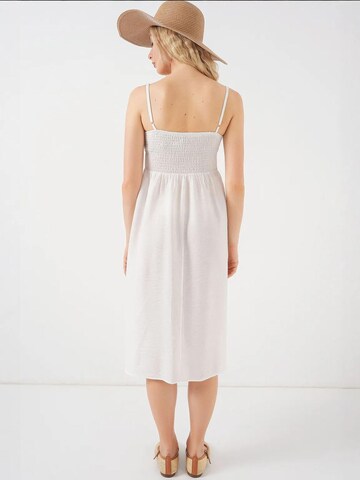 Bigdart - Vestido de verão em branco