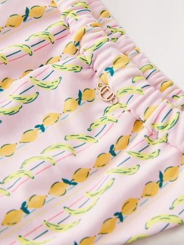 Slip costum de baie de la Next pe roz