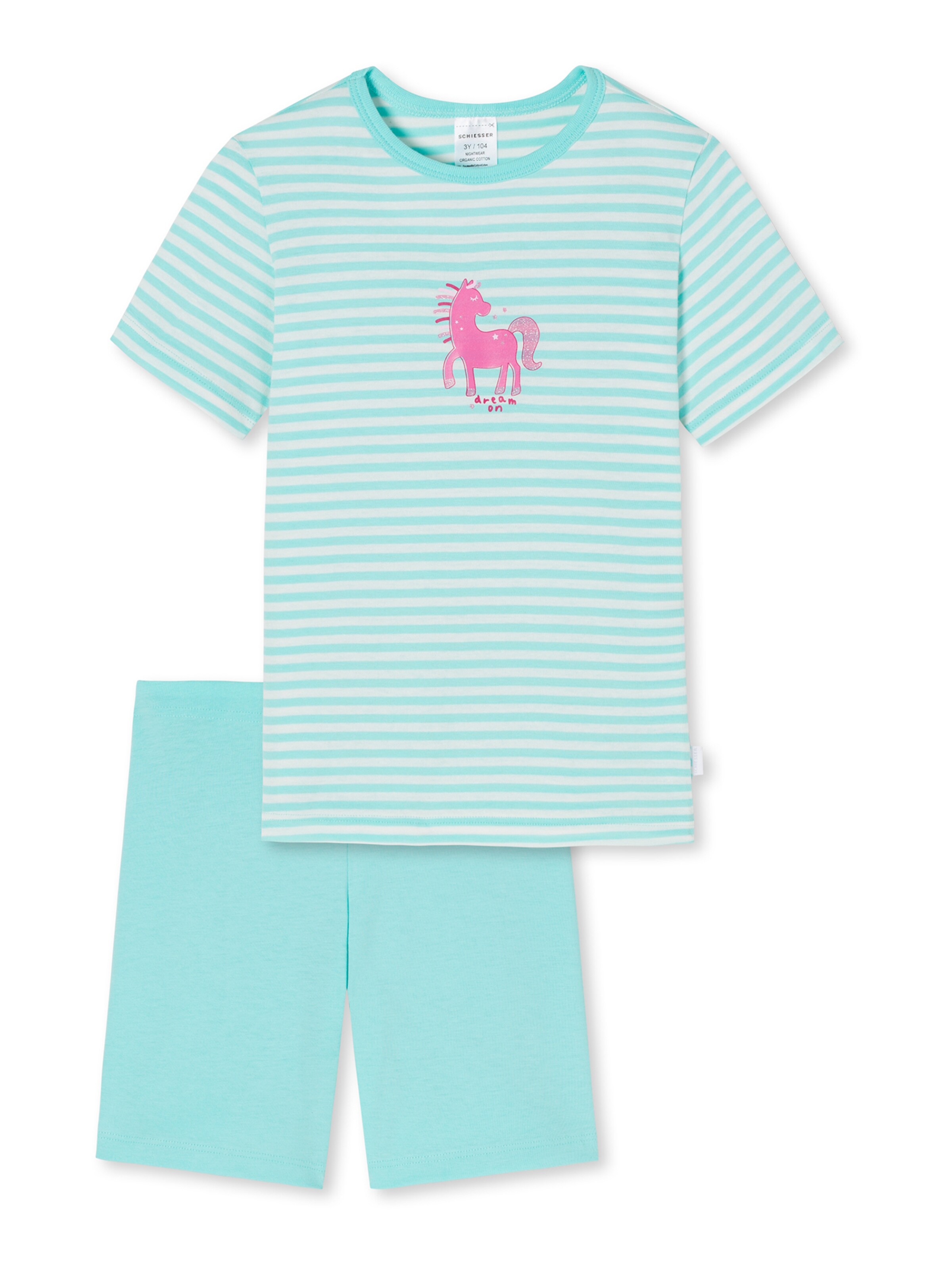 SCHIESSER Pajamas in Blue: front