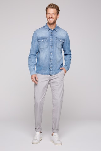 CAMP DAVID Regular Fit Hemd in Blau