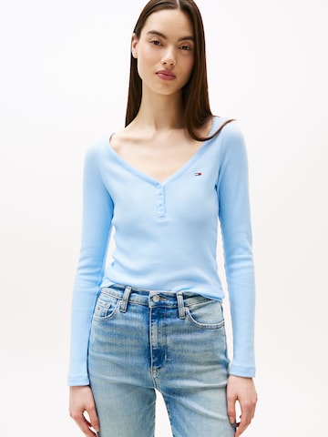 Tommy Jeans Shirt in Blue: front