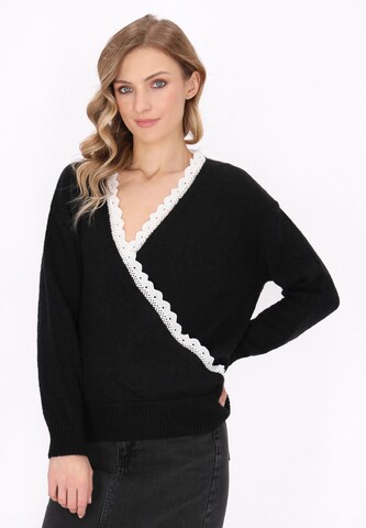 DreiMaster Vintage - Jersey en negro: frente