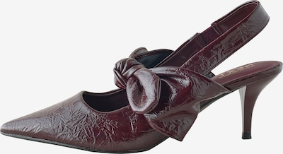 Basutės iš Next, spalva – burgundiško vyno spalva, Prekių apžvalga