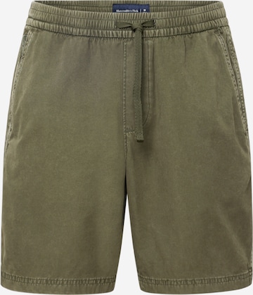 Abercrombie & Fitch Spodnie w kolorze zielony: przód