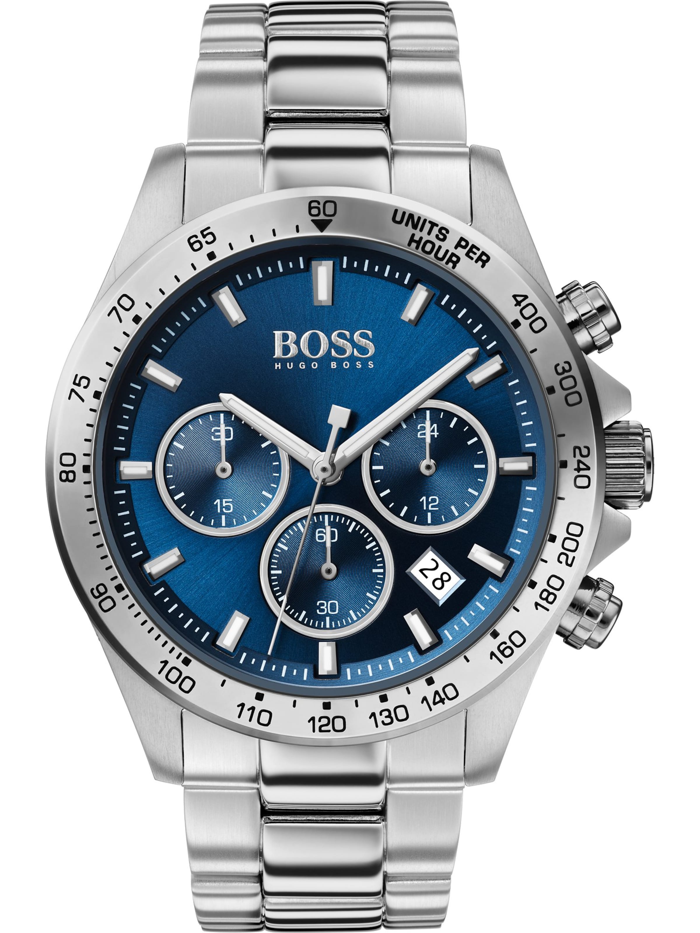 BOSS Analog watch 'Hero' in Silver