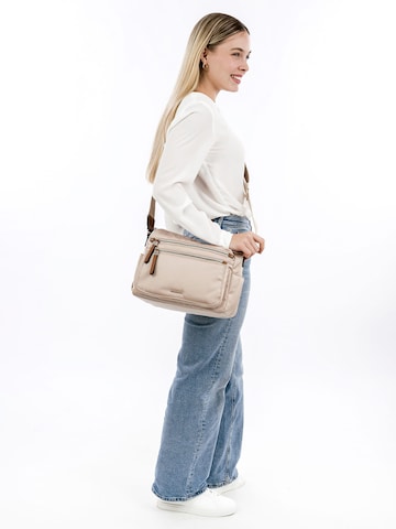 Emily & Noah Skuldertaske i beige